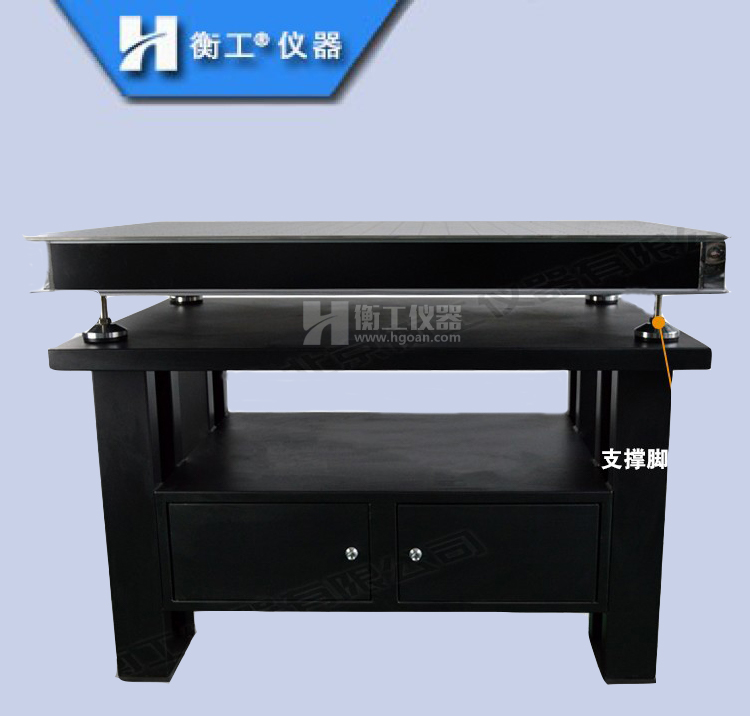 衡工柜式光學隔振平臺蜂窩芯面包板M6螺紋大儲存實驗室水平工作臺不銹鋼